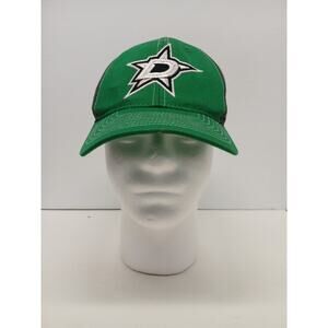 Dallas Stars Vintage 90s Athletic Snapback Hat NHL Comfort Relax Fit One Size